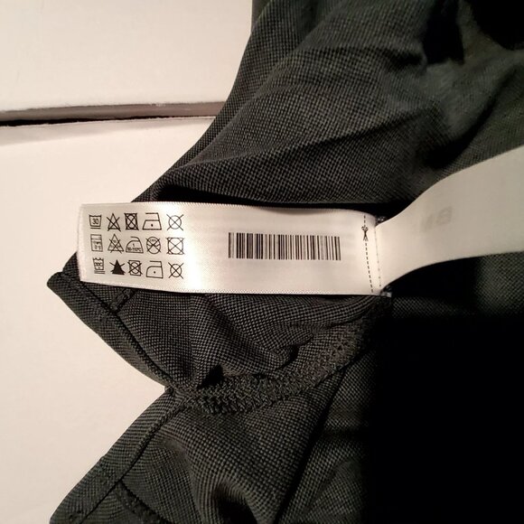 Porten & Ash Mens Modal Blend Short Sleeve Button-Up Shirt Size Small Gray - Picture 12 of 12